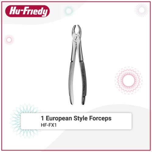 1 European Style Forceps