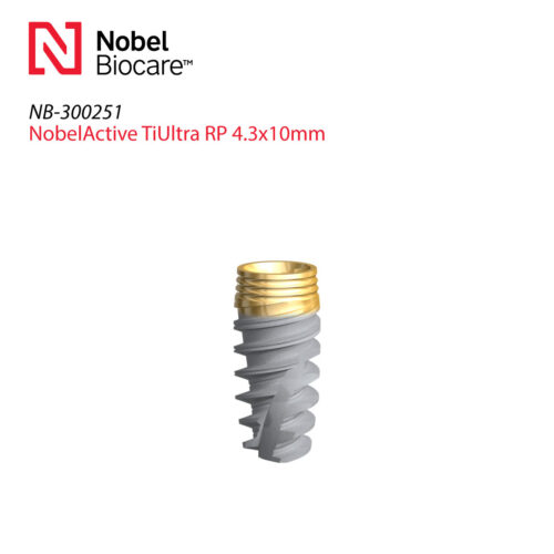 NobelActive TiUltra RP 4.3x10mm