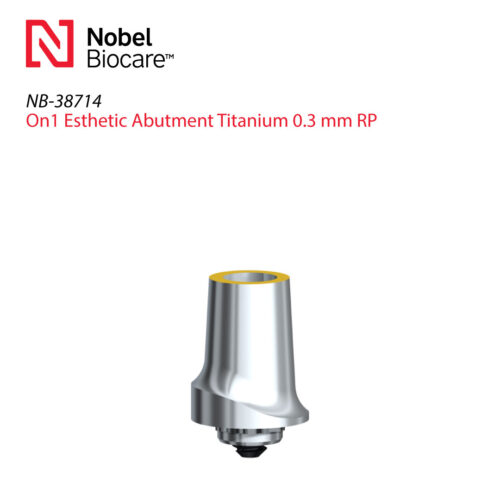 On1 Esthetic Abutment Titanium 0.3 mm RP
