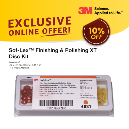 3M - Sof-Lex™ Finishing & Polishing XT Disc Kit